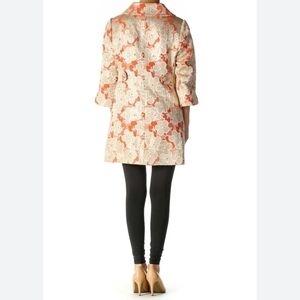 BR BANANA REPUBLIC Silk Metallic Blend Short Coat Blazer